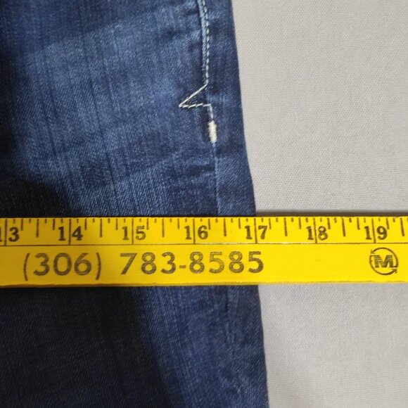 Aeropostale jeans women's size 5/6 ink blue colour Bayla skinny straight leg - Picture 9 of 12